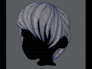 3d hair style for boy v05 Model 3D