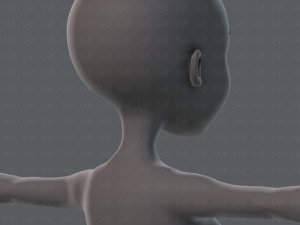 base mesh woman 02 3D Модель