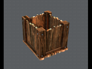 chest and box v01 3D Model