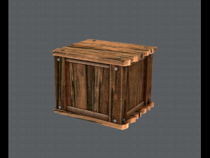 chest and box v01 3D Model
