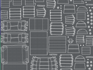 chest and box v01 3D Model