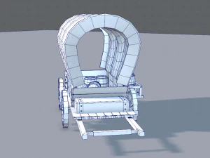 medieval cartv01 3D Model