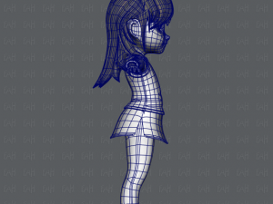 girl v02 3D Модель