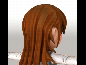 girl v02 3D Модель