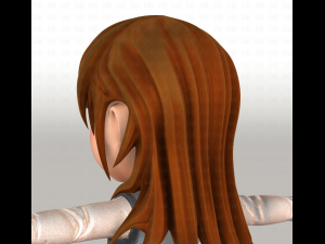 girl v02 3D Модель