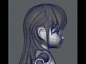 girl v02 3D Модель