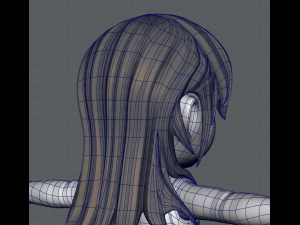 girl v02 3D Модель