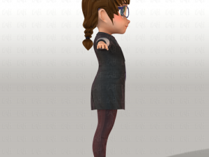 girl v03 3D Model