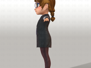 girl v03 3D Model