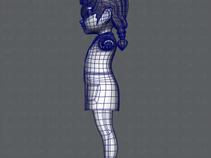 girl v03 3D Model