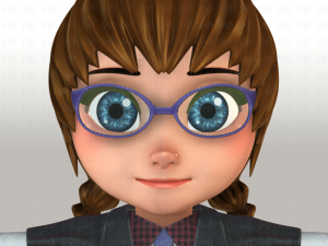 girl v03 3D Model
