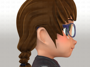 girl v03 3D Model