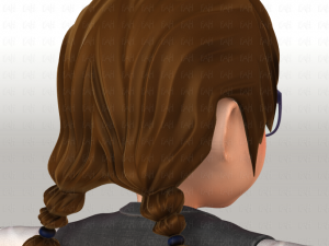 girl v03 3D Model