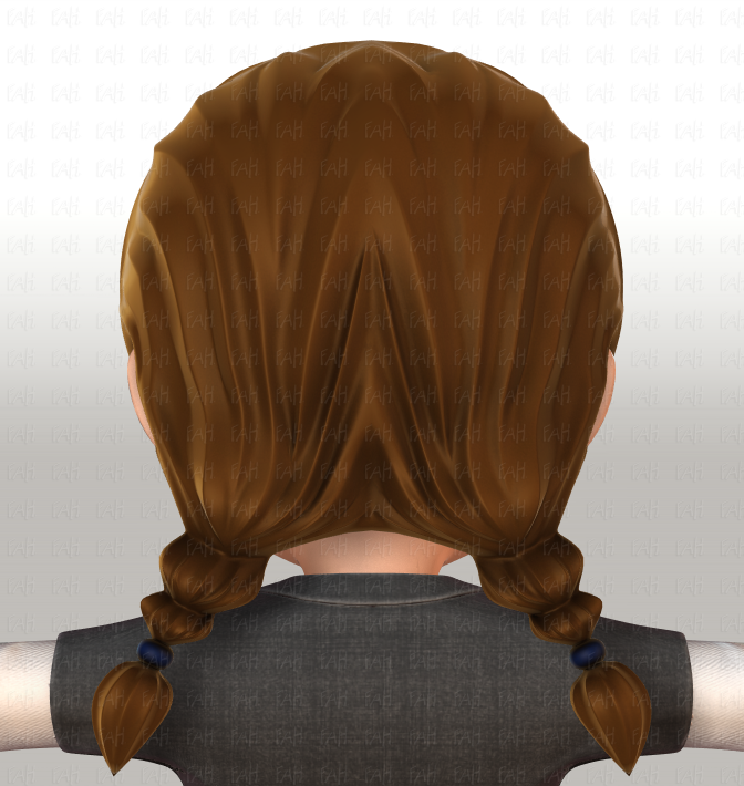 Download Cute Roblox Girl Braided Hair Wallpaper