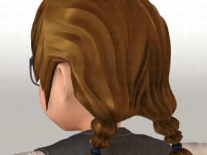 girl v03 3D Model