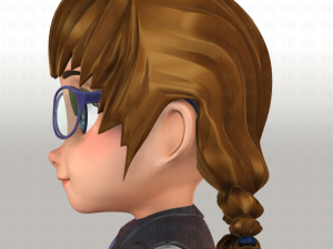 girl v03 3D Model