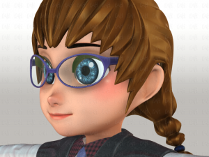 girl v03 3D Model