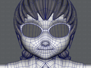 girl v03 3D Model