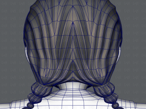 girl v03 3D Model