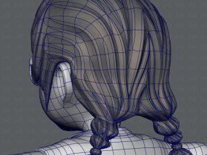 girl v03 3D Model