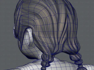 girl v03 3D Model