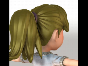 girl v04 3D Model