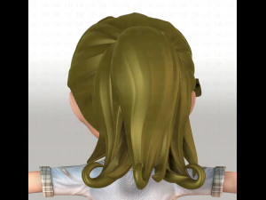 girl v04 3D Model