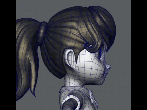 girl v04 3D Model