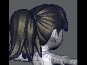 girl v04 3D Model