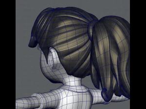 girl v04 3D Model