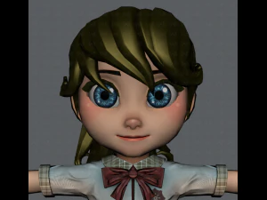 girl v04 3D Model