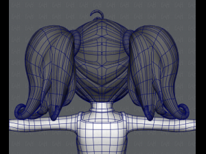 girl v05 3D Model