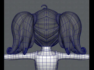 girl v05 3D Model