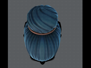 3d hair style for woman v01 3D 模型
