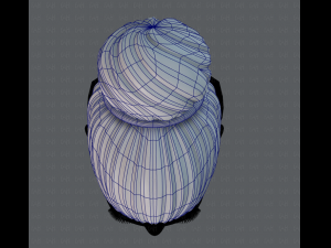 3d hair style for woman v01 3D 模型
