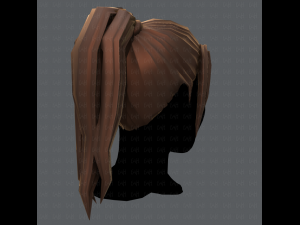3d hair style for woman v02 3D Model