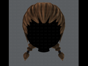 3d hair style for girl v06 3D 모델