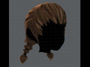 3d hair style for girl v06 3D 모델