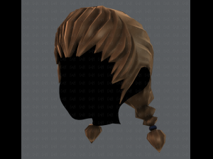 3d hair style for girl v06 3D 모델