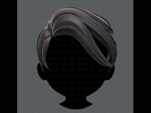 3d hair style for boy v06 3D Модель