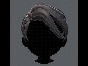 3d hair style for boy v06 3D Model
