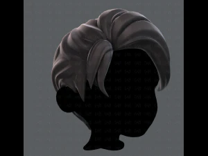3d hair style for boy v06 3D Model