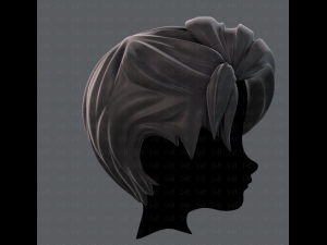 3d hair style for boy v06 3D Модель
