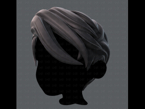3d hair style for boy v06 3D Модель