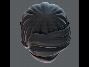 3d hair style for boy v06 3D Модель