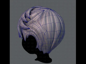 3d hair style for boy v06 3D Model