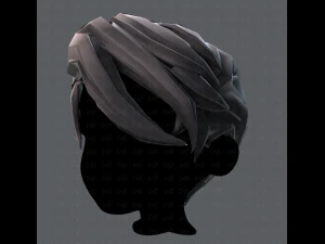 3d hair style for boy v06 3D Model