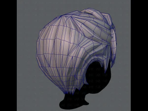 3d hair style for boy v06 3D Model
