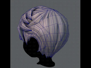 3d hair style for boy v06 3D Model