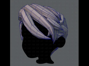 3d hair style for boy v06 3D Model